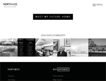 Tablet Screenshot of northandco.com